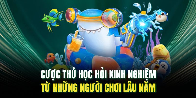 Cược thủ học hỏi kinh nghiệm từ những người chơi lâu năm