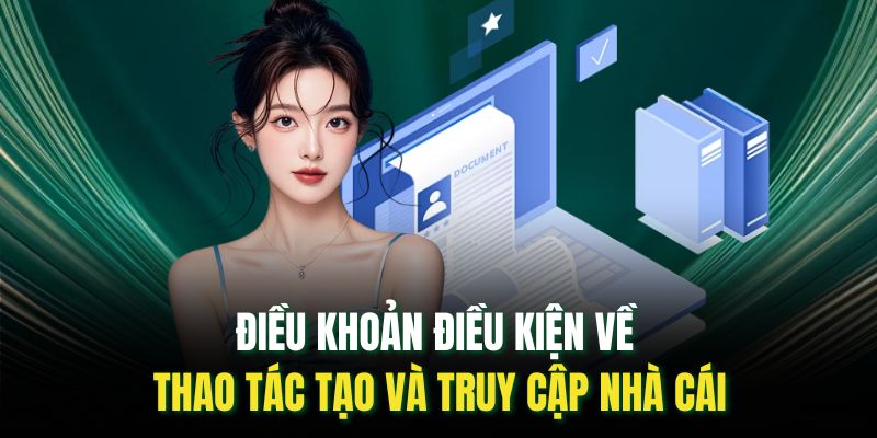 Điều khoản điều kiện về thao tác tạo và truy cập nhà cái